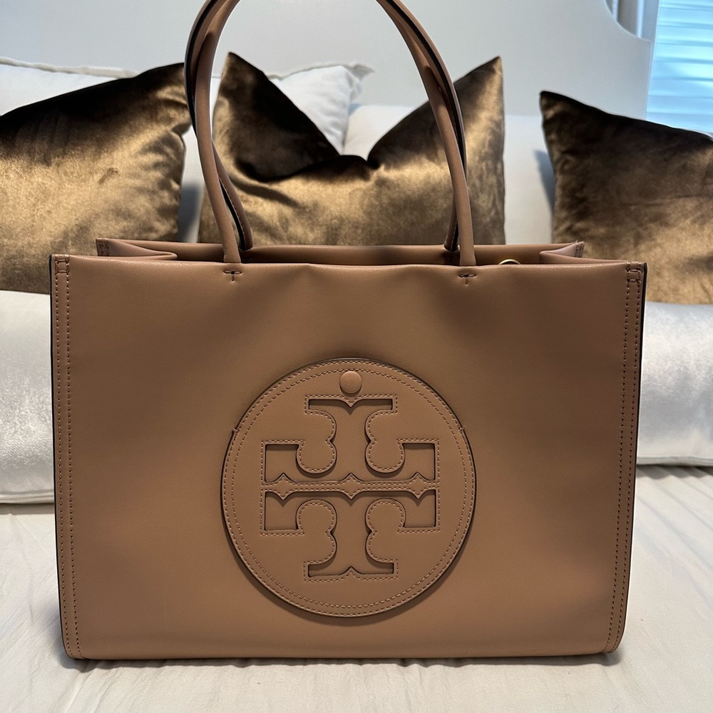 Tory Burch Brown Leather Tote